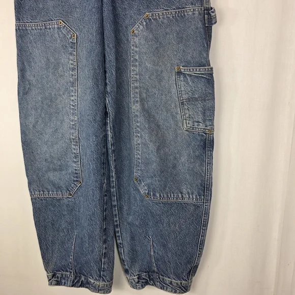 Free People We The Free Loren High Rise Carpenter Barrel Jeans - 27 - Picture 4 of 11